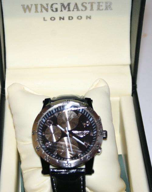 Brand New MENS WINGMASTER Designer watch from LONDON #A31