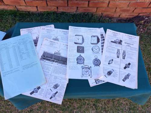 Vintage Watch Maker Repairer tools and books