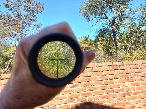 Vintage 4x32 Weihrauch telescope, very scarse and collectible