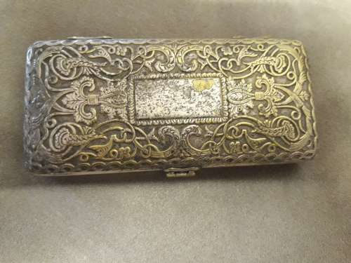 Stunning, very scarce Pocket Edition Gillette Safety Razor and Box - roundabout 1910