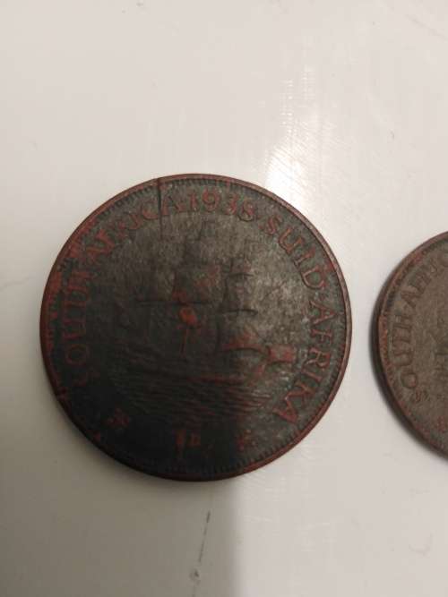Two Scares Fibre Coins
