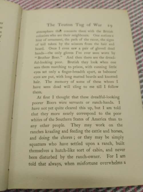 Book At Pretoria 1901 Boer War Book