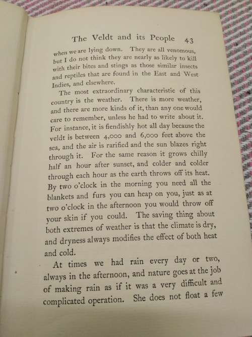 Book At Pretoria 1901 Boer War Book