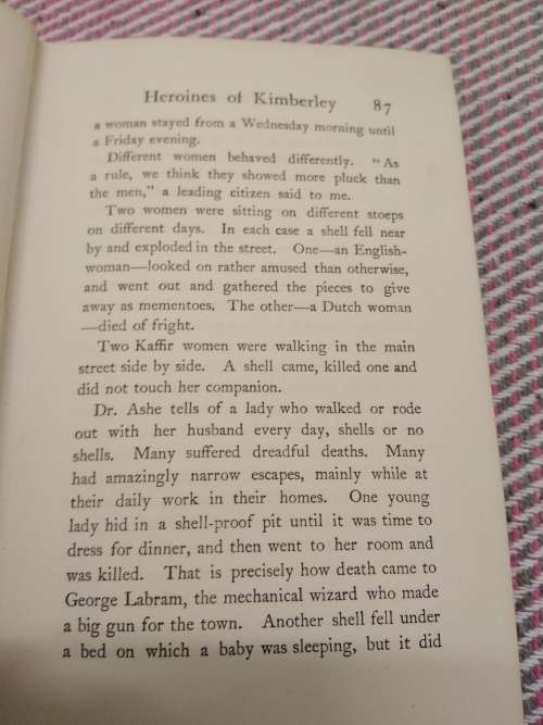 Book At Pretoria 1901 Boer War Book