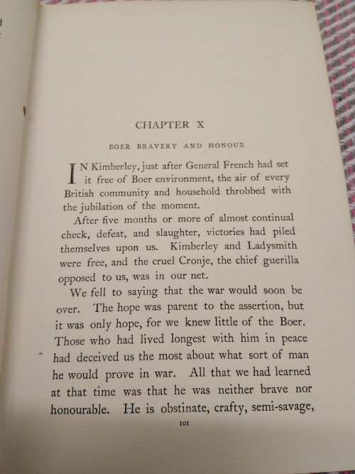 Book At Pretoria 1901 Boer War Book