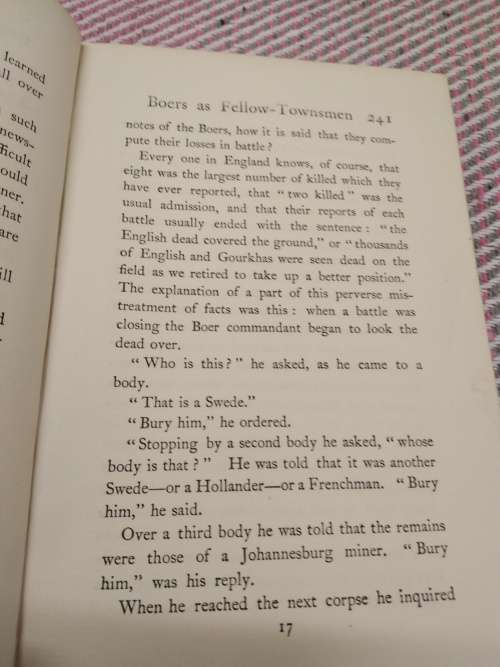 Book At Pretoria 1901 Boer War Book