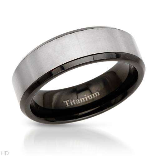 **R1950.00** Majestic Brand New Gentlemens Band Ring Titanium- Size 9