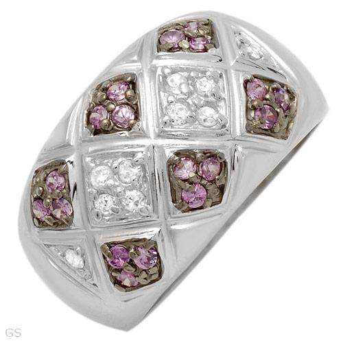 Wonderful Brand New Ring With 1.40ctw Cubic zirconia in 925 Sterling silver. Size 5.