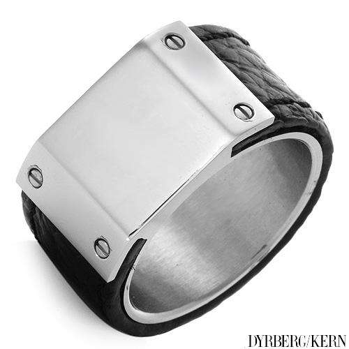 DYRBERG/KERN of DENMARK! Polished and Assembled by Hand Beautiful Brand New Shiny Silver Size 9.