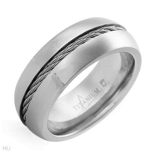 Elegant Brand New Band Ring Beautifully Crafted in Titanium. Total item weight 5.8g, SIZE 14.
