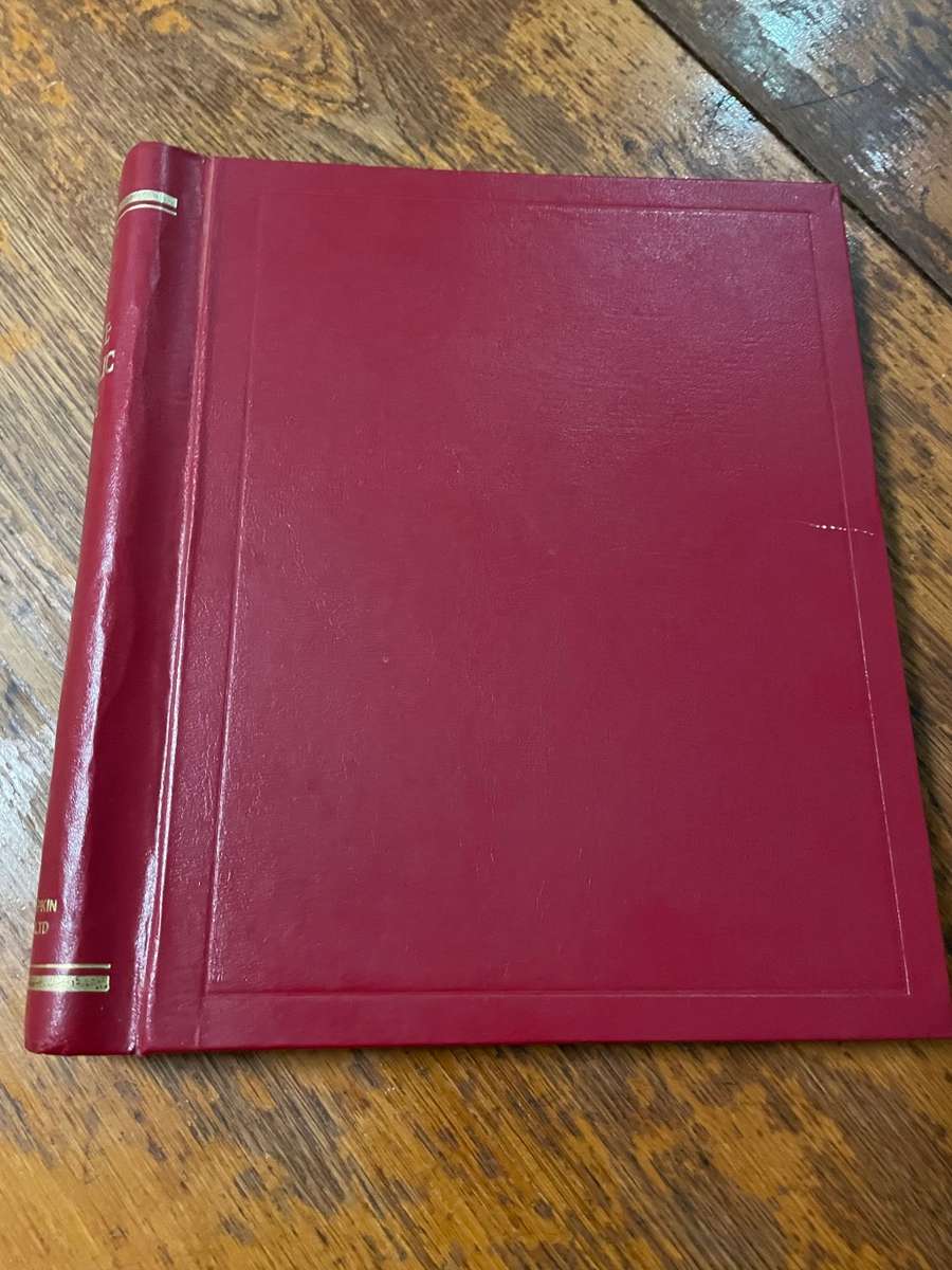 Empty book in very good condition