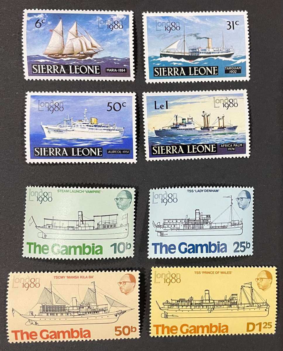 Ships london 1980 sets **
