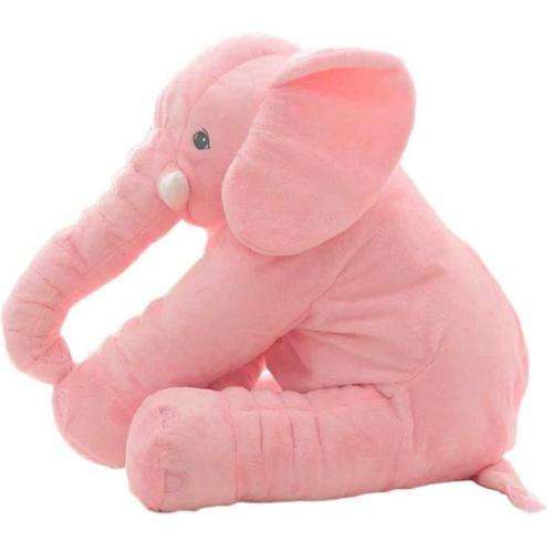 60cm Light Pink Elephant Baby Pillow - PLEASE SEE DESCRIPTION