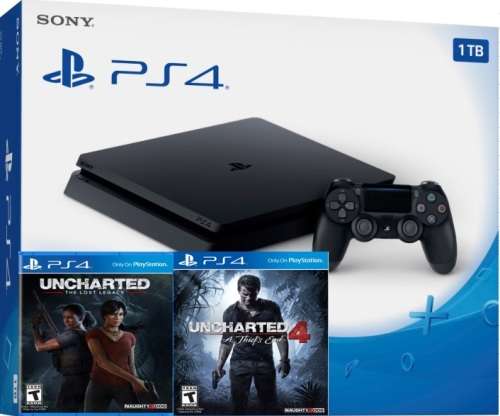 1TB PS4 Console + 1 Remote and 2 Games (Starting price R4200)