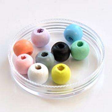 1600 10mm Wooden Beads (Bid on 1500 get 1600) - New colours
