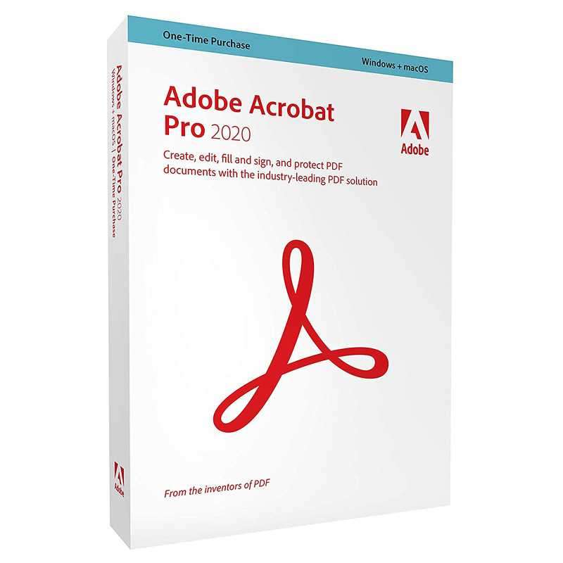 Adobe Acrobat DC 2020, 100% Genuine, Money back guarantee.