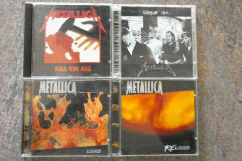 METALLICA CD COLLECTION!!