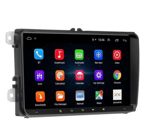 VW High Spec 9Inch Android Entertainment and Navigation System with Reverse Camera
