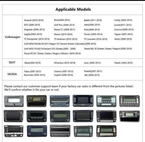 VW High Spec 9Inch Android Entertainment and Navigation System with Reverse Camera