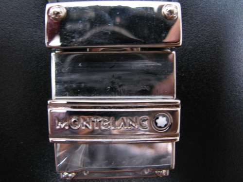 Mont Blanc Single Gusset Framed Briefcase