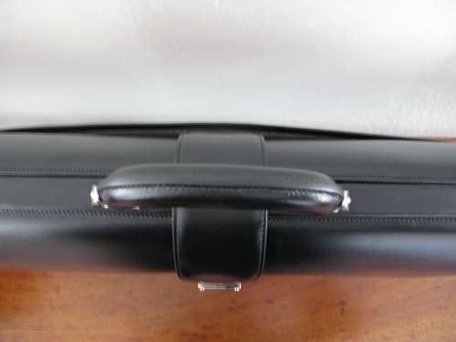 Mont Blanc Single Gusset Framed Briefcase