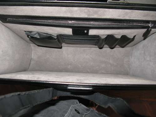 Mont Blanc Single Gusset Framed Briefcase