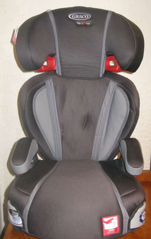 Graco Trilogic Pedic Booster Car Seat (15-36kg) - Black / Grey