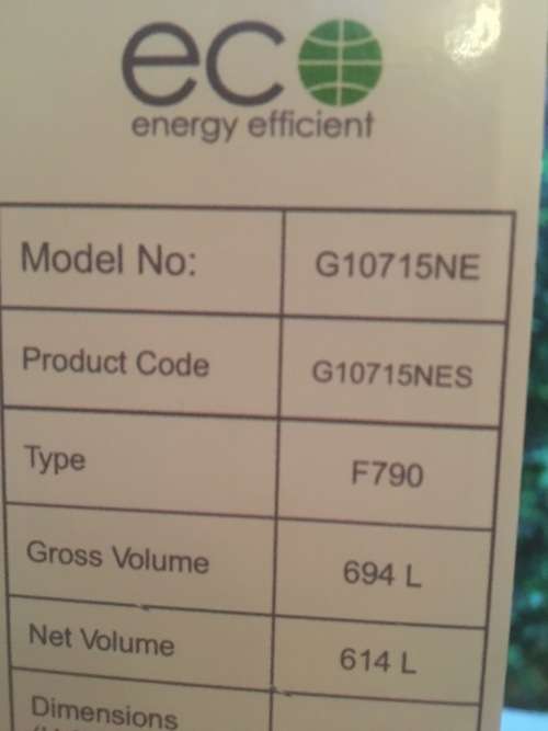 Defy Fridge Freezer Combo