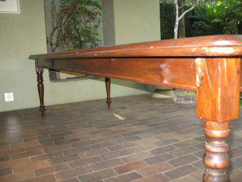 10 Seater Wooden Table
