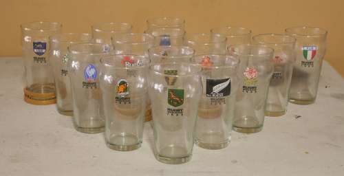 1995 Rugby World Cup Glasses