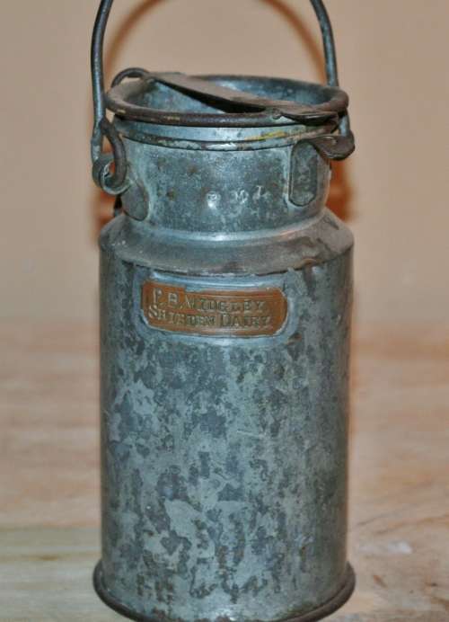 Old milk can PB