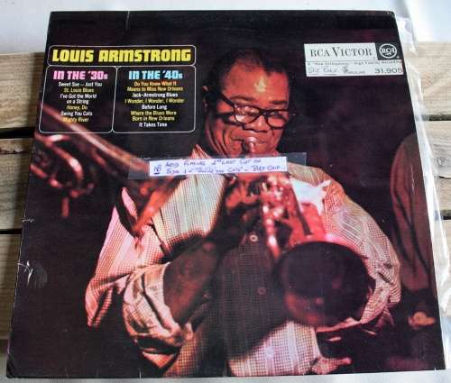 Louis Armstrong - In the 30's In the 40's LP