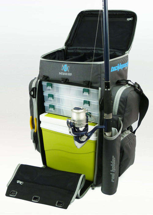 Other Fishing Stunm Tacklepack 270 Fishing Tackle Backpack Bag Discounted B Grade Tackle Boxes included. was sold for 950.00 on 17 Aug at 16 46 by Tinflint Sales in Cape Town ID 237684458