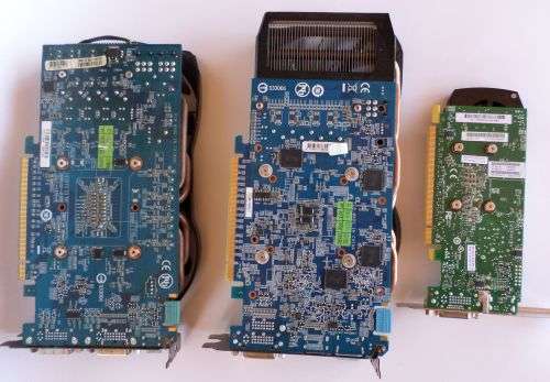 3x Nvidia Cards - Faulty for Spares! - GTX660, GTX560, Quadro410 - FREE COURIER SHIPPING