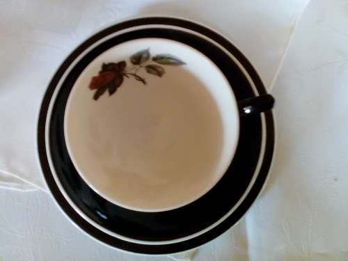 Royal Albert - Trio - 6 - Early Masquerade  - Ex Con - Stunning !          FINAL  PRICE.  !!!!!!