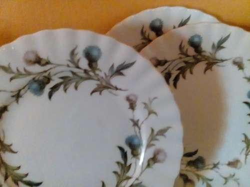 ROYAL ALBERT - Brigadoon - 16cm -- Side Plates (6) - Very Nice !!   Ex Con