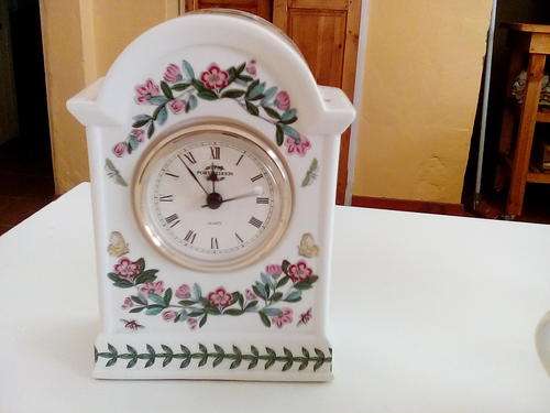 Portmeirion pottery clock - absolutely gorgeous !