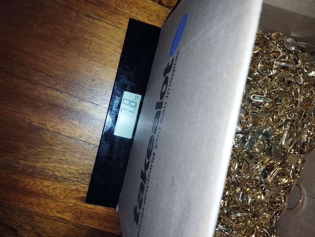 Gold plated Jewellery 7.8kg