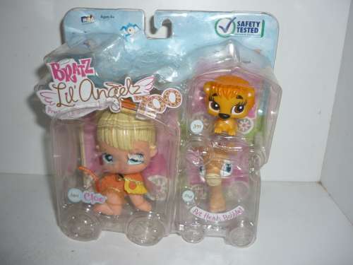 BRATZ-LIL ANGELZ-CLOE-ZOO-WITH LPS 391 AND 398-ORIGINAL PACKAGING