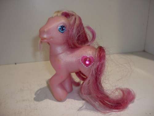 MY LITTLE PONY-VALENSHY-PINK HEART JEWEL-G3-2002