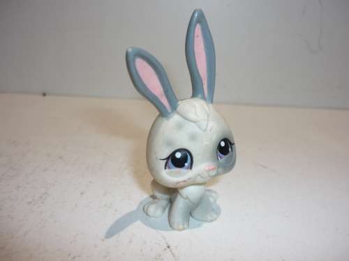 THE LITTLEST PET SHOP #18-SHORT HAIR RABBIT-RARE