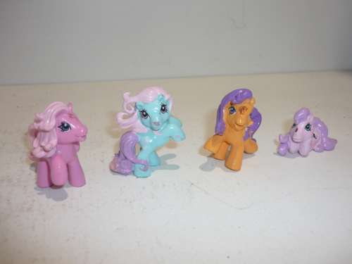 4 X MY LITTLE PONY-PONYVILLE