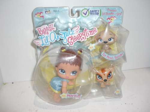 BRATZ-LIL ANGELZ-SLEEPYTIME-MARIBEL WITH LPS 412 AND 418