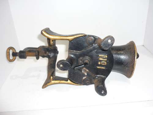 VINTAGE NO.1 SPONG COFFEE GRINDER-RARE ITEM