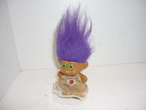 TROLL COLLECTABLE DOLL-BRIGHT EYES-7CM TALL