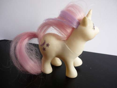 MY LITTLE  BABY PONY-G1-MOONDANCER WITH ACCESSORY