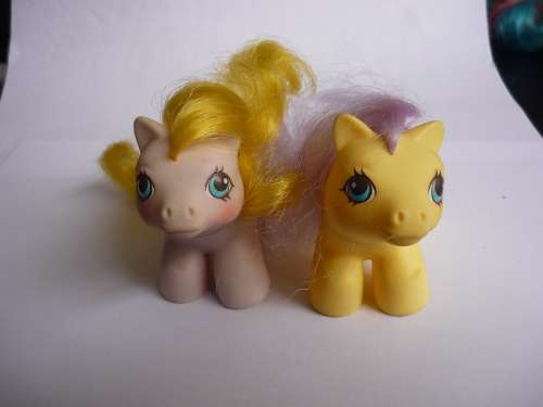 GI MY LITTLE BABY PONIES-SPECKLES AND BUNKIE