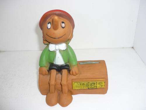 PINOCCHIO-VINTAGE NBS SAVINGS BANK-1979
