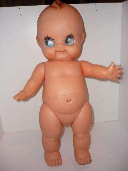 LARGE KEWPIE DOLL 41CM TALL