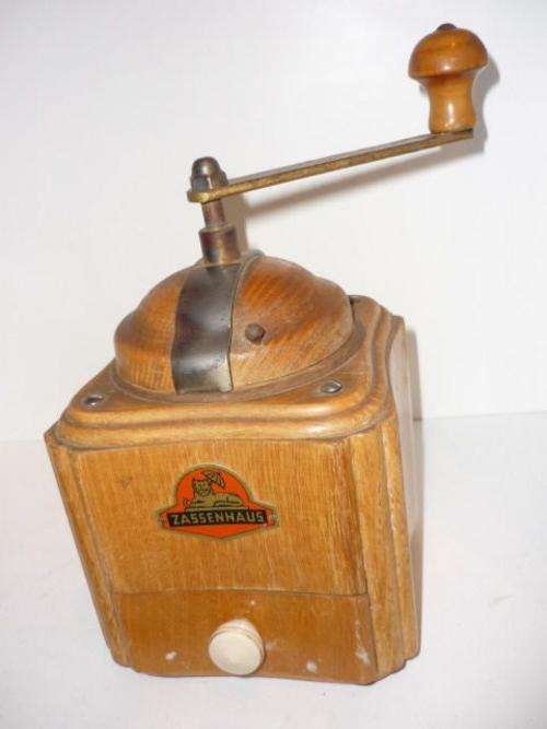 VINTAGE ZASSENHAUS COFFEE GRINDER-1950's